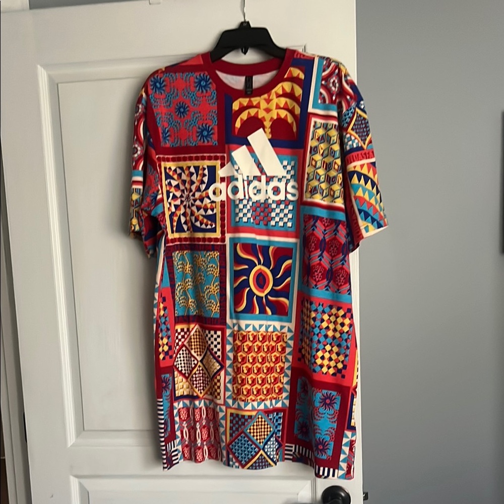 Adidas Colorful Patchwork T-Shirt